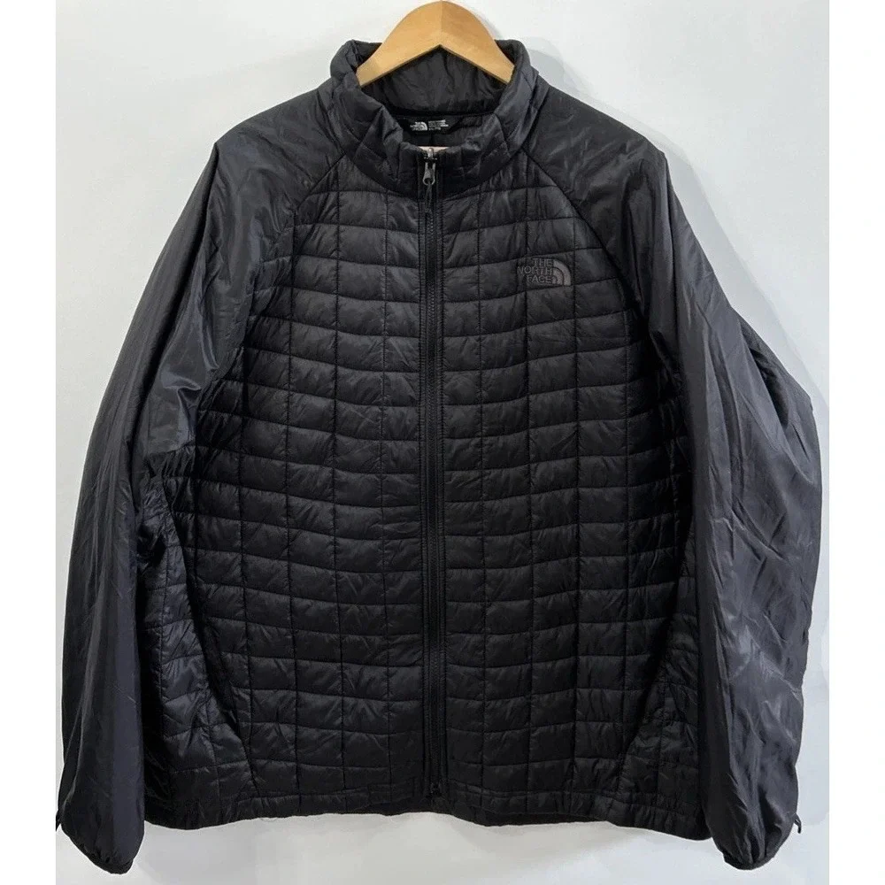 Mens TNF The North Face Fullzip Thermoball Insulated Quilted Sz‎ XXL 2XL  EC